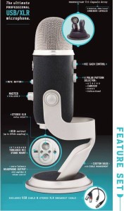 Blue Microphones Yeti Pro Usb Condenser Microphone